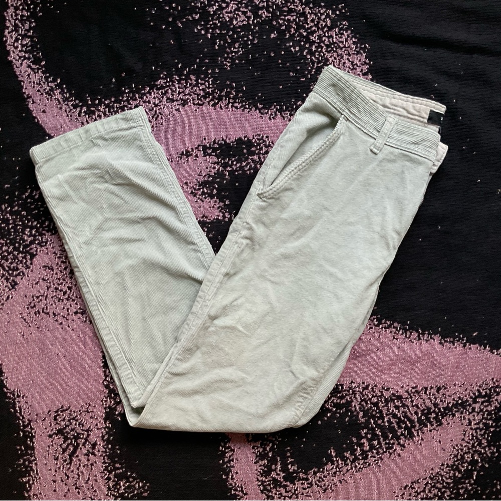 Light Blue Corduroy Pants